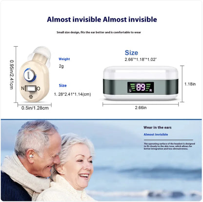 Charging Digital Hearing Amplifier