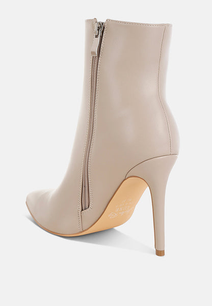 Kalina Rhinestones Chain Detail Boots-2