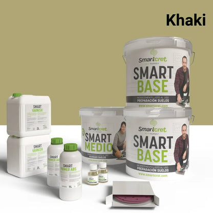 Kit microcemento para suelo de cocina de cemento u hormigón de 16 m²-23