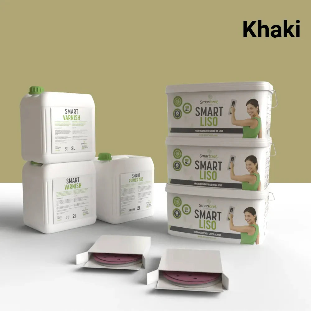 Kit microcemento para chimenea de cemento u hormigón para 18 m²-22