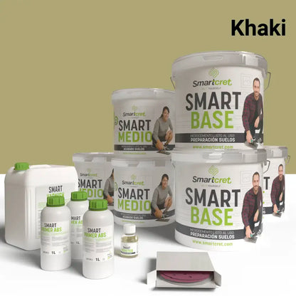 Kit microcemento para suelo cocina de cemento u hormigón para 24 m²-23