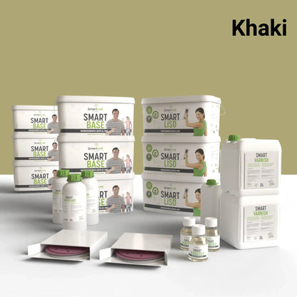 Kit microcemento para suelos de cocina para 96 m² de azulejos-23