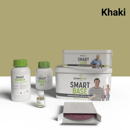 Kit microcemento para suelos de baño con azulejos de 4m²-23