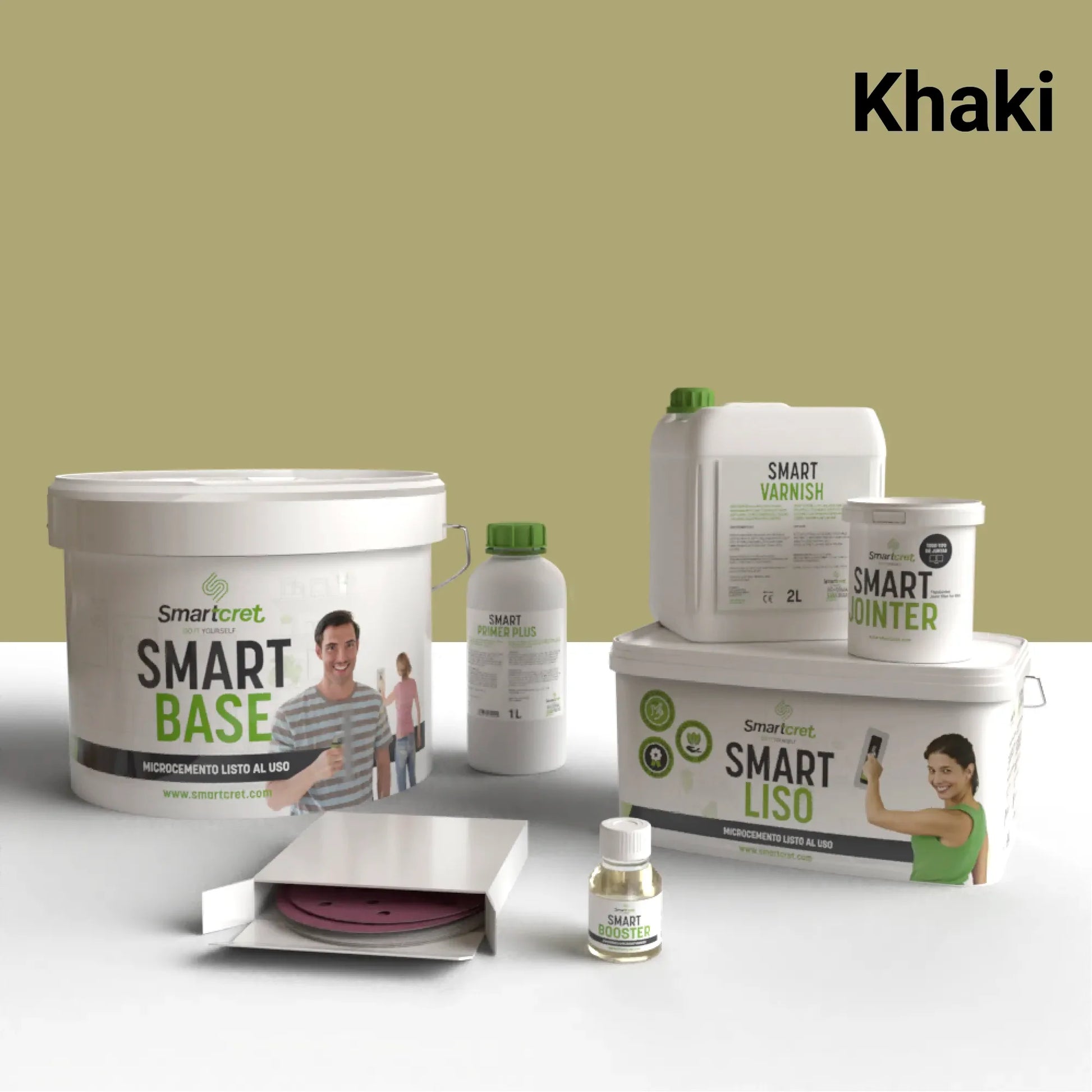 Kit de microcemento para paredes de baño de pladur o yeso de 8 m²-23