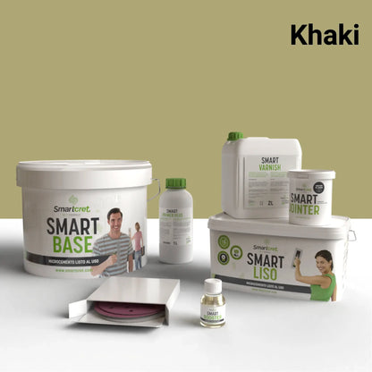 Kit de microcemento para encimera de obra de 8 m²-23