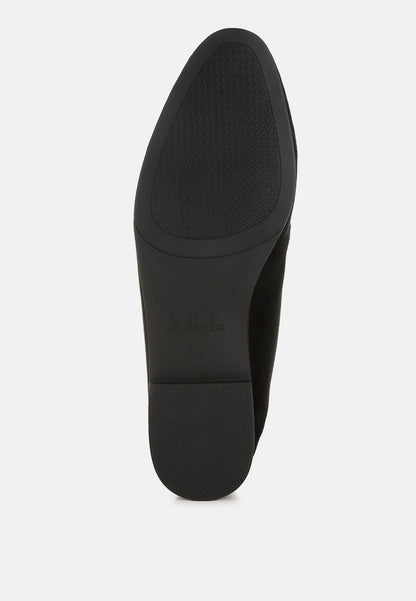 Kingsley Horsebit Embellished Loafers-1