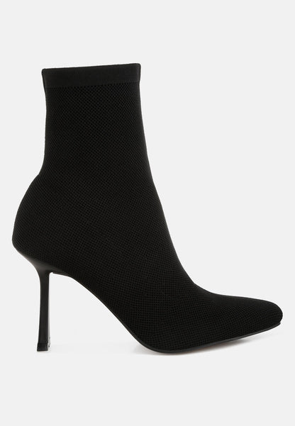 Kintley Knitted Sock Boots-6