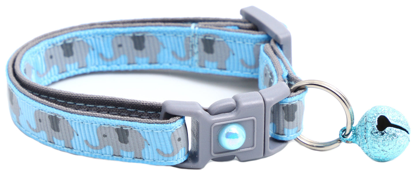 Elephants Breakaway Cat Collar-9