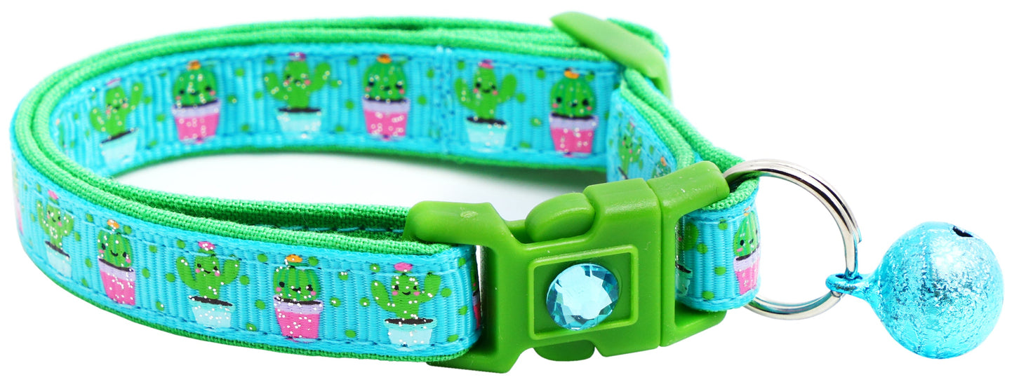 Cute but Prickly Breakaway Cat Collar-5