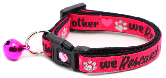 We Rescued Each Other Breakaway Cat Collar-10