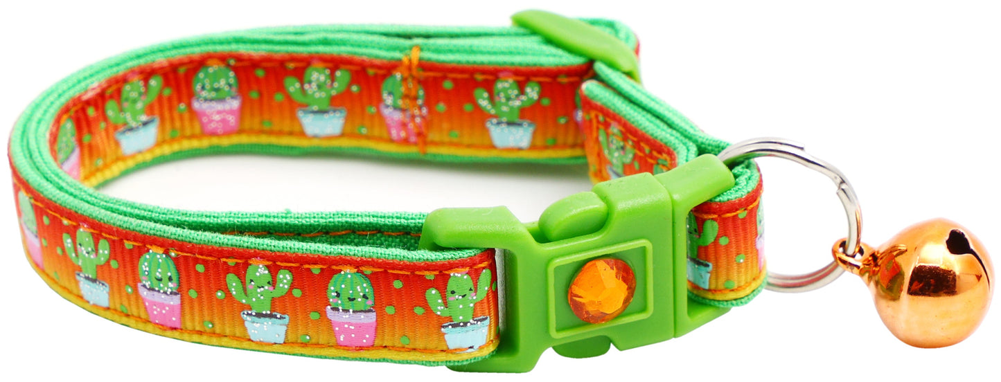 Cute but Prickly Breakaway Cat Collar-10