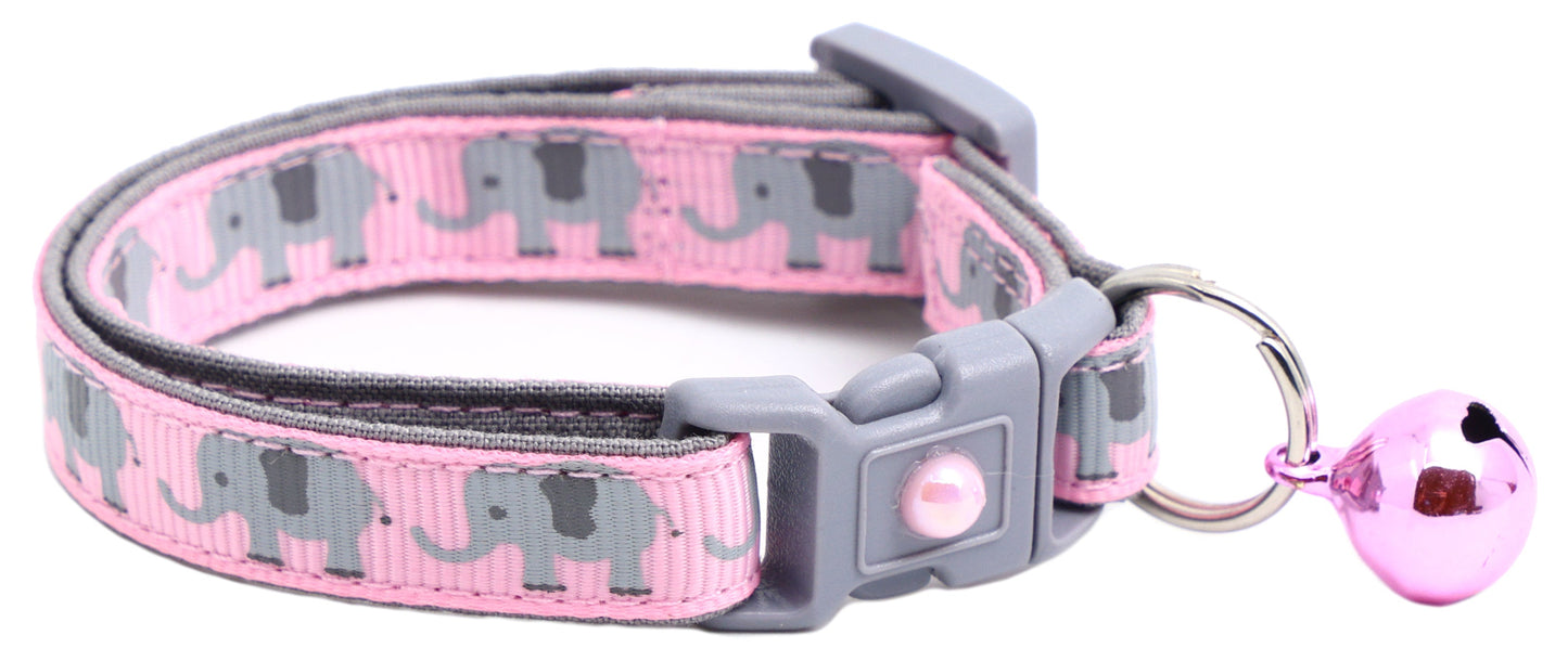 Elephants Breakaway Cat Collar-5