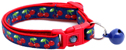 Cherries Breakaway Cat Collar-6