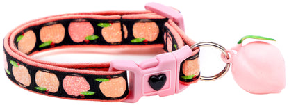 Peach Breakaway Cat Collar-5