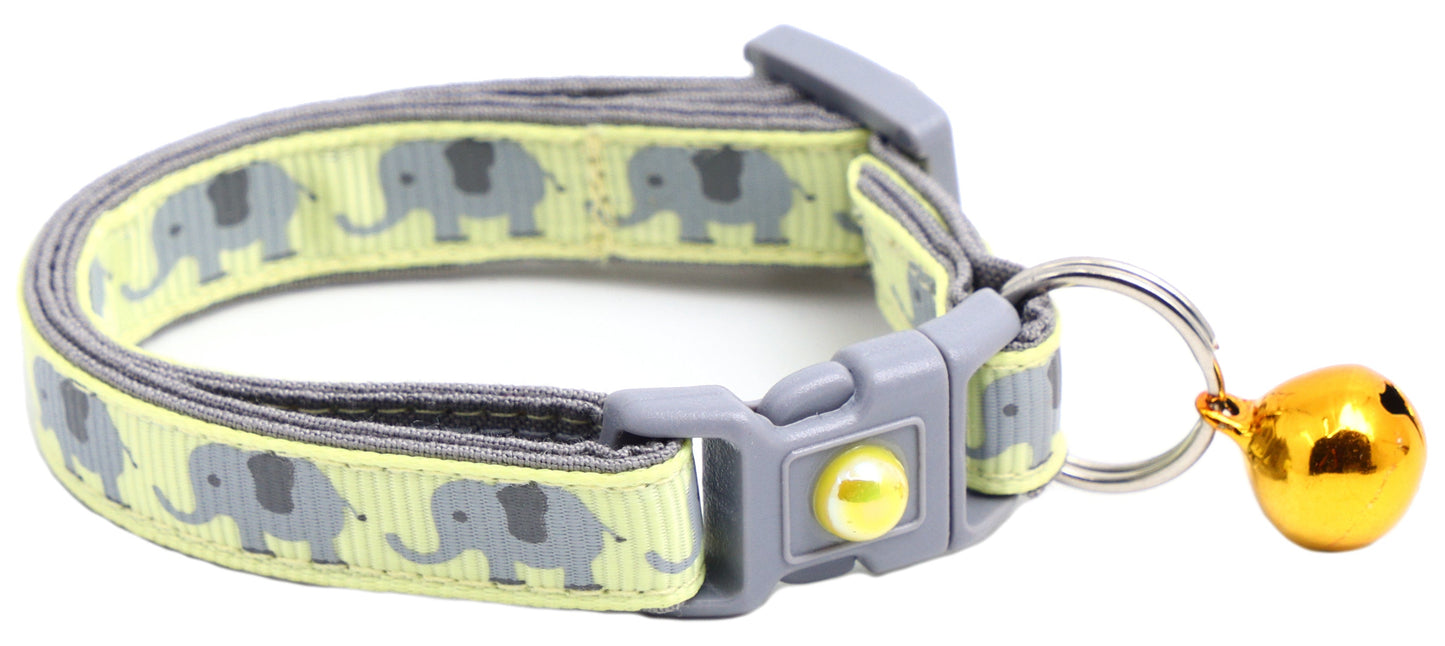 Elephants Breakaway Cat Collar-8