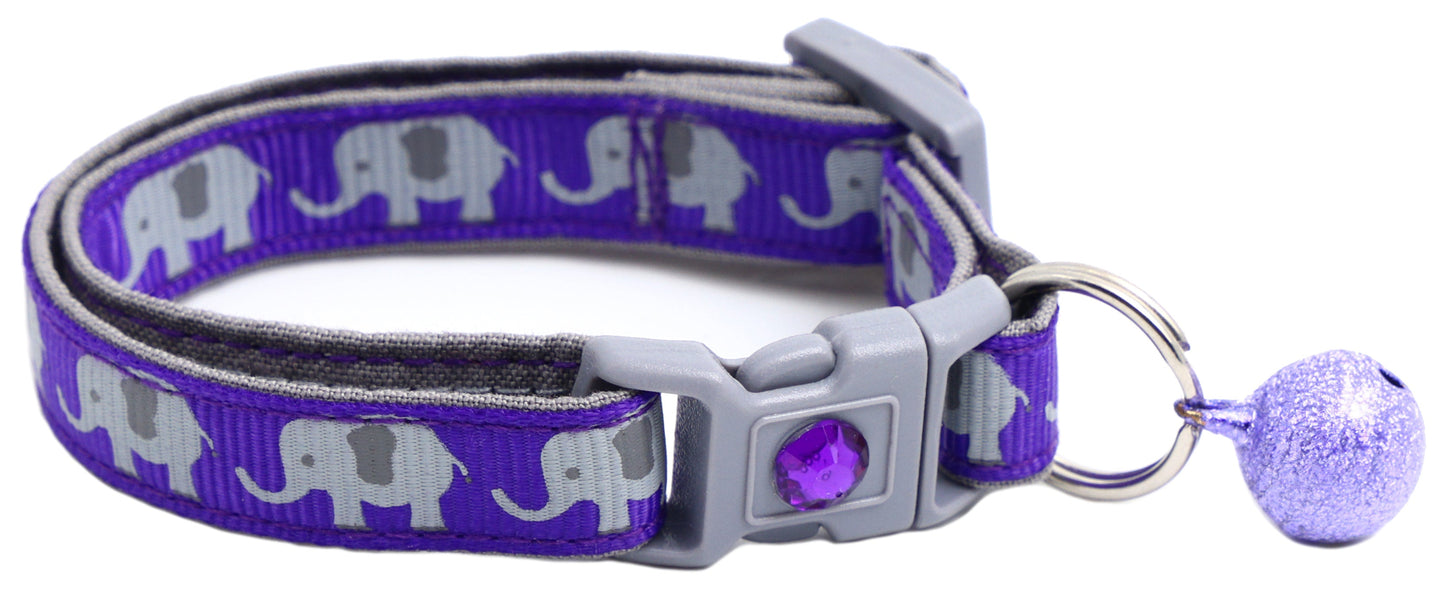 Elephants Breakaway Cat Collar-7