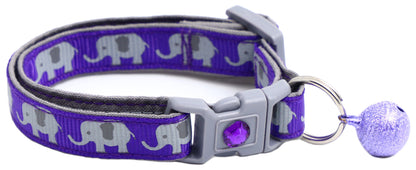 Elephants Breakaway Cat Collar-7