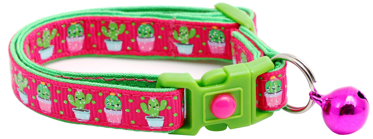 Cute but Prickly Breakaway Cat Collar-7