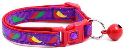 Spicy Peppers Breakaway Cat Collar-9
