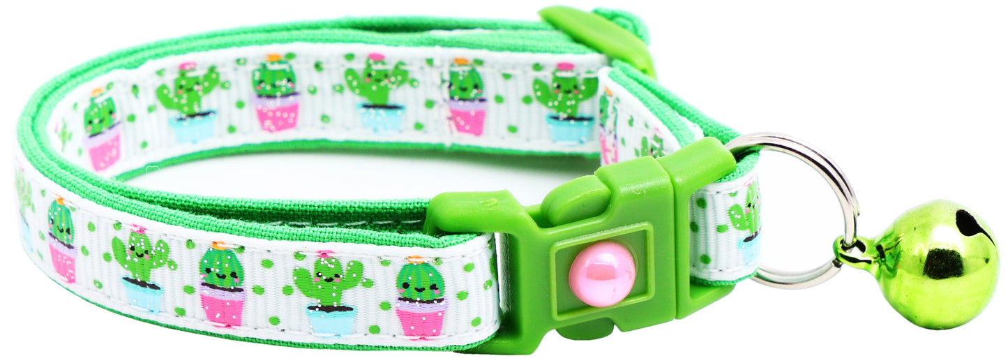 Cute but Prickly Breakaway Cat Collar-9