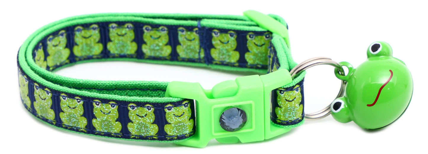 Frog 1 Breakaway Cat Collar-7