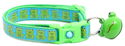 Frog 1 Breakaway Cat Collar-5