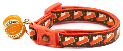 Pumpkin Pie Slices Breakaway Cat Collar-14