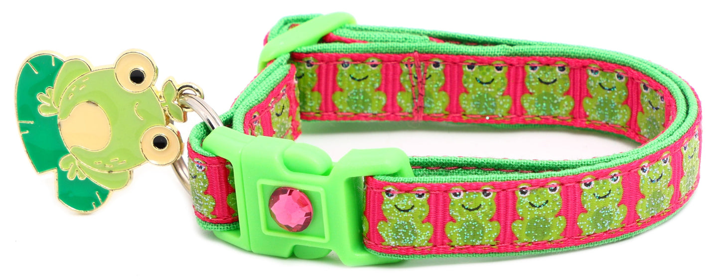 Frog 1 Breakaway Cat Collar-15