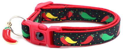 Spicy Peppers Breakaway Cat Collar-14