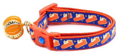 Pumpkin Pie Slices Breakaway Cat Collar-15