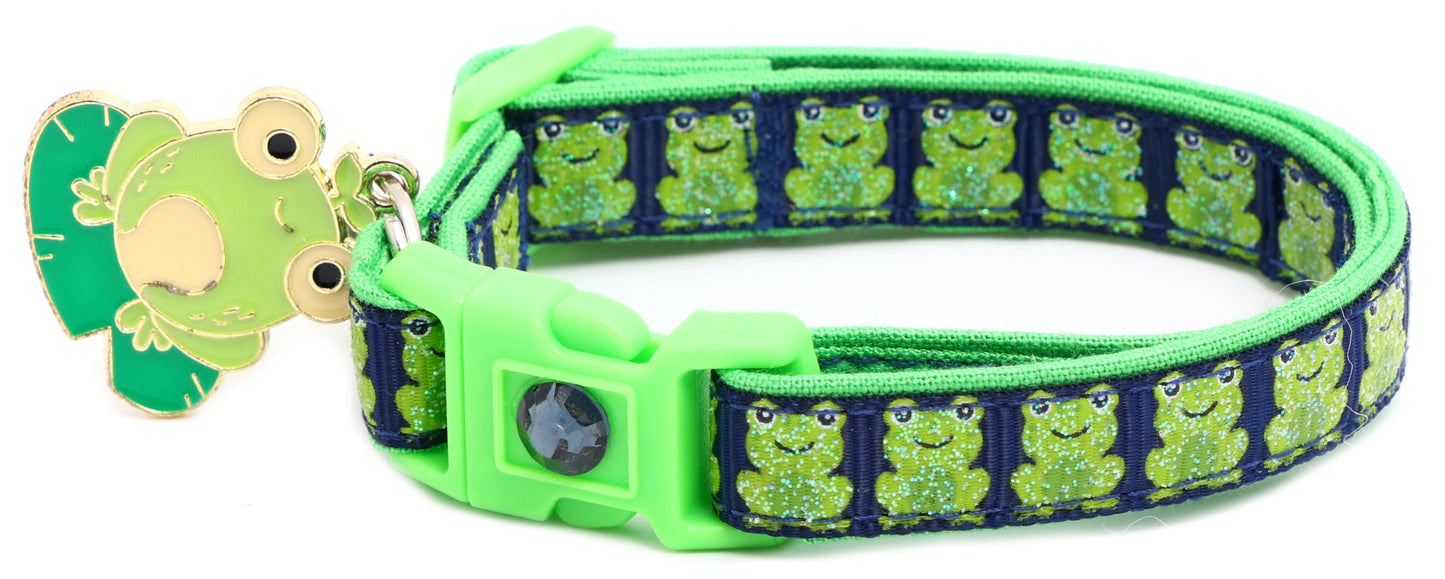 Frog 1 Breakaway Cat Collar-14