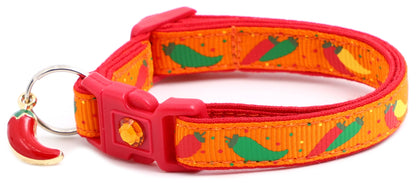 Spicy Peppers Breakaway Cat Collar-15