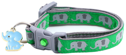 Elephants Breakaway Cat Collar-15