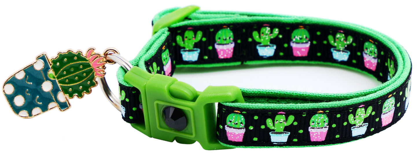 Cute but Prickly Breakaway Cat Collar-17