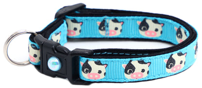 Cute Cows Breakaway Cat Collar-20