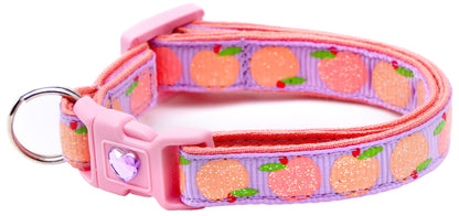 Peach Breakaway Cat Collar-29