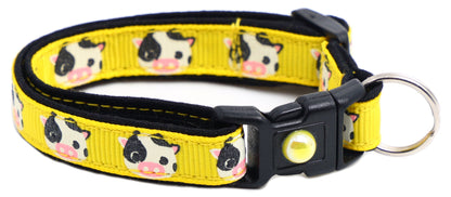 Cute Cows Breakaway Cat Collar-22