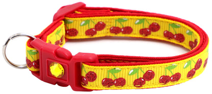 Cherries Breakaway Cat Collar-22