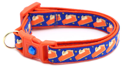 Pumpkin Pie Slices Breakaway Cat Collar-33