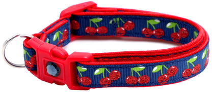 Cherries Breakaway Cat Collar-21