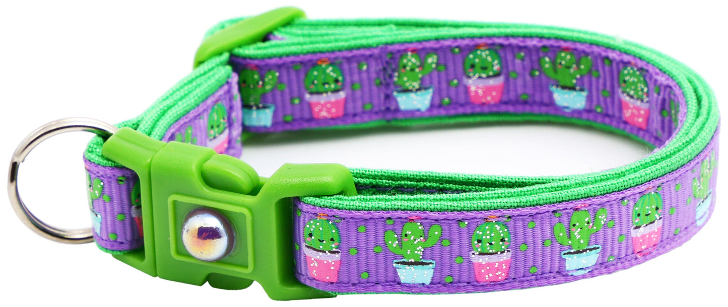 Cute but Prickly Breakaway Cat Collar-41