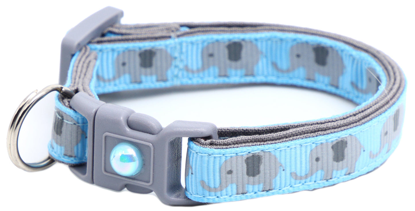 Elephants Breakaway Cat Collar-36