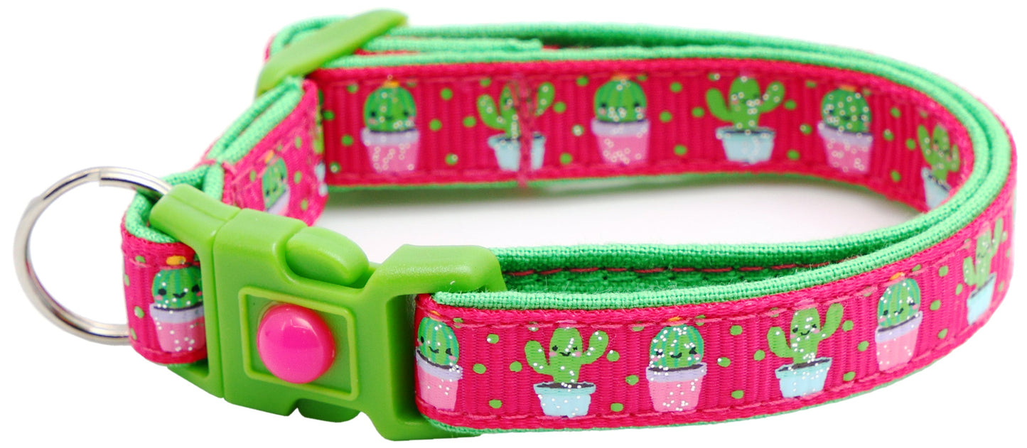 Cute but Prickly Breakaway Cat Collar-40