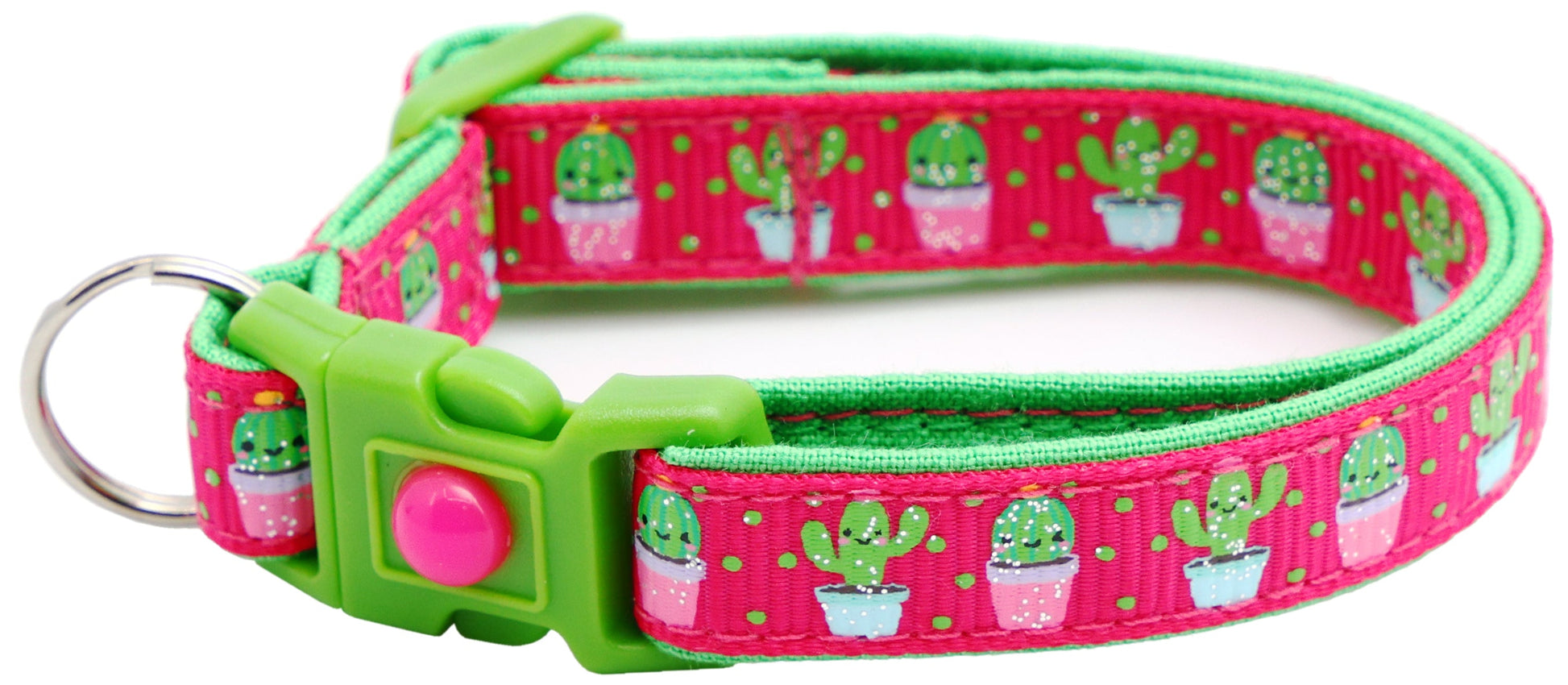 Cute but Prickly Breakaway Cat Collar-40