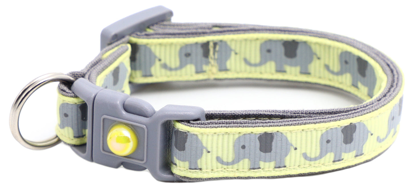 Elephants Breakaway Cat Collar-35