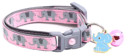 Elephants Breakaway Cat Collar-23
