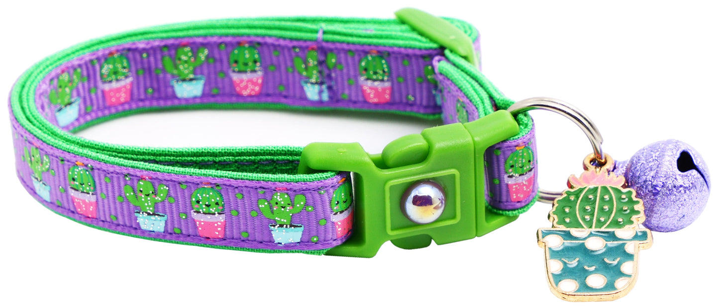 Cute but Prickly Breakaway Cat Collar-30