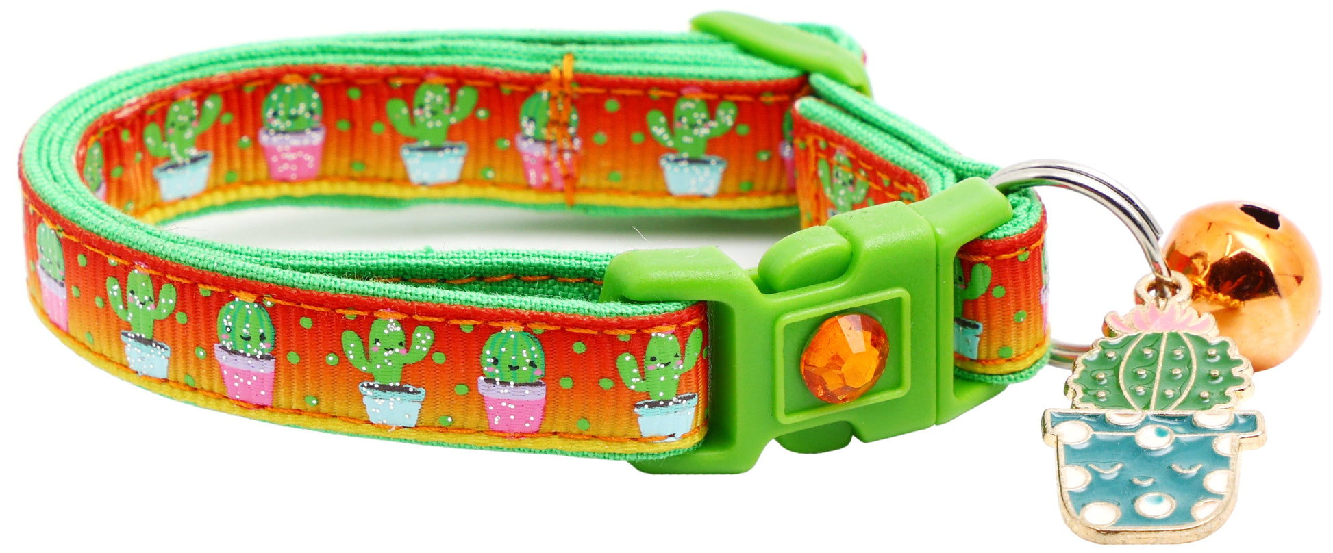 Cute but Prickly Breakaway Cat Collar-32