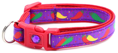 Spicy Peppers Breakaway Cat Collar-36