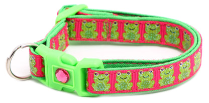 Frog 1 Breakaway Cat Collar-30